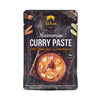 Packaging of Siam Massaman Curry Paste with Tamarind & Lemongrass on a white background