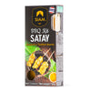 Siam Satay BBQ Kit packaging with images of satay on a white background