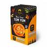 Packaging of Siam Thai Soup Tom Yum on a white background
